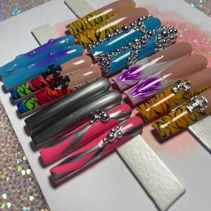 Handmade press on nails